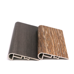 Skirting Board PVC Wall Base Plastic Pu Line Custom Under Door PVC LED Skirting Board House Waterproof