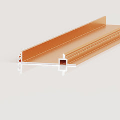 Oushe Metal Ceiling LED Light Wall Floor Aluminium Skirting Profile Board Coving For Hospital Manufacturers