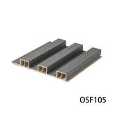 WPC Flute Decorative Board Fluted Wall Panel Boards Grove WPC Fluted Wall Panel Indoor Outdoor