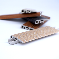 Customized Factory Direct Export PVC Material 300mm Vinyl Stair Board Skirting SPC Floor Accessories