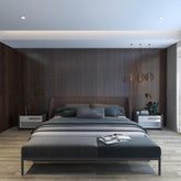 No Chemical Living Room Wood WPC Wall Panel 3D Wave Charcoal Decorative Wall Panels Korean For Home Wall