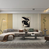 Wooden Grain Lamin Waterproof WPC Wall Panel Decoration Indoor/Outdoor WPC Clad WPC Fluted Wall Panels