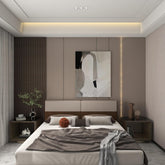 Bathroom Fire Retardant Bamboo WPC Wall Panel Marble Waterjet Flooring Porcelain Ceramic Peel And Stick Bathroom Floor Tiles With Size Customized