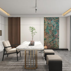 Modern Fluted Interior Indoor Decorative WPC Board China Wholesale Interior Wall Cladding Panels