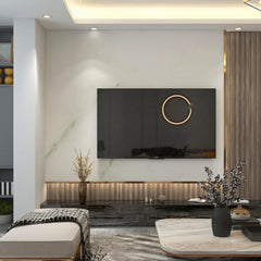 Custom Ceiling PVC Marble Inner Curve Decorative Wall Panels Interior Bling WPC Wall Panel