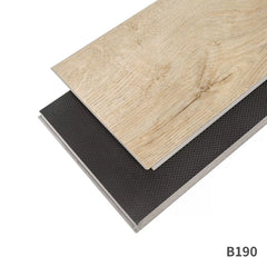 Skid-Resistant SPC Waterproof Vinyl Flooring Herringbone Vinyl Floor Click With IXPE/EVA Soundproofing Mute Pad
