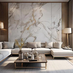 WPC Interior Engineered Wooden 3D Wall Panel Solid Wood Fluted Wall Panel 500 Meters MOQ