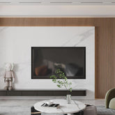 FOM Wall Panels Decoration Piece In Pakistan Gold Trim Wall Decoration Panel Fluted WPC Decorative Wall Panel