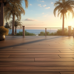 Outdoor Engineered Wooden Plastic Composites Decking Price WPC Board Laminated Parquet Flooring