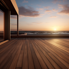 Outdoor Engineered Wooden Plastic Composites Decking Price WPC Board Laminated Parquet Flooring