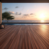 Hot Direct Sale Plastic Composite Flooring PVC Decking Anti-Uv Water Proof Deck Wood Grain Surface Veneer For Swimming Pools