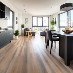 Commercial Grade Anti-Scratch Herringbone LVT 4mm-6mm SPC Vinyl Flooring