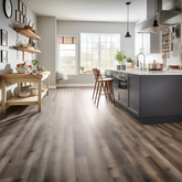Waterproof Vinyl Wood Wooden Flooring PVC Plank Tiles SPC LVT Flooring For Home Office