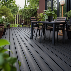 Balcony Marine Flooring Bamboo Deck Outdoor WPC Decking Accessories WPC Outdoor Sponge Floor Decking Boards For Sale