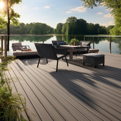 Composite Pool Interlocking Deck Tiles Outdoor Flooring China Composite WPC Boat Floor Teak Decking Sheet Anti Slip Solid Sheet