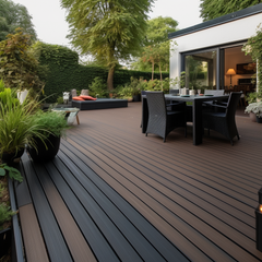 Composite Pool Interlocking Deck Tiles Outdoor Flooring China Composite WPC Boat Floor Teak Decking Sheet Anti Slip Solid Sheet